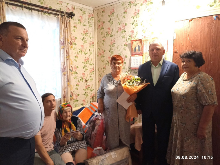 Сегодня 100-летний юбилей отмечает жительница села Заброды – Островская Мария Михайловна.. Сегодня 100-летний юбилей отмечает жительница села Заброды – Островская Мария Михайловна..
